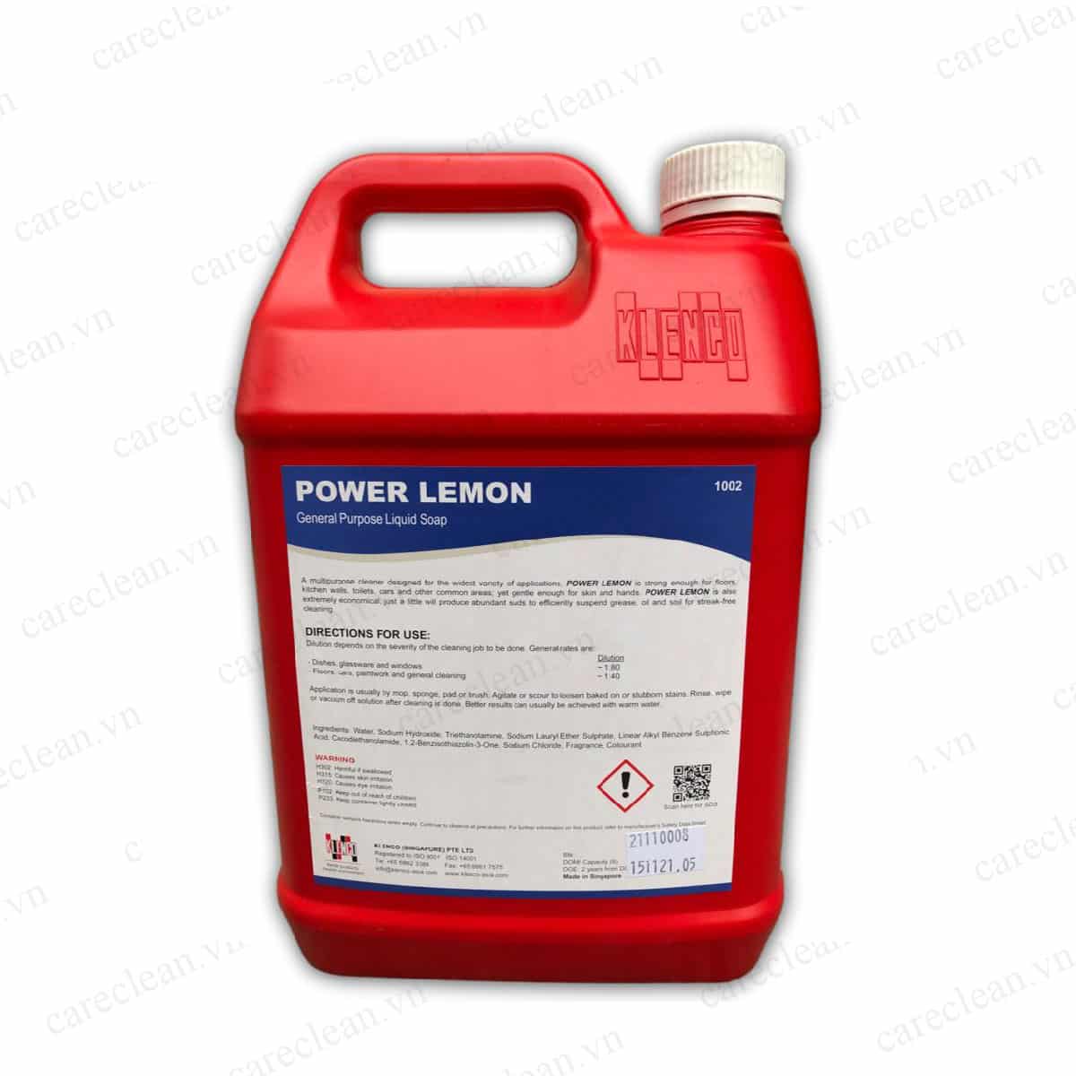 Power Lemon-5L Chất Tẩy Rửa Đa Năng